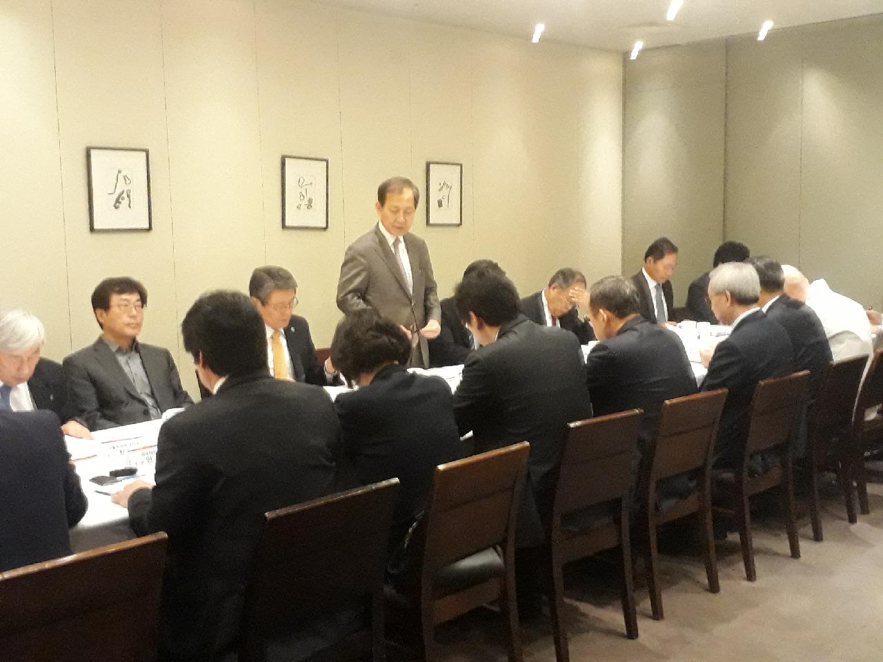 사총협 회장단회의 참석