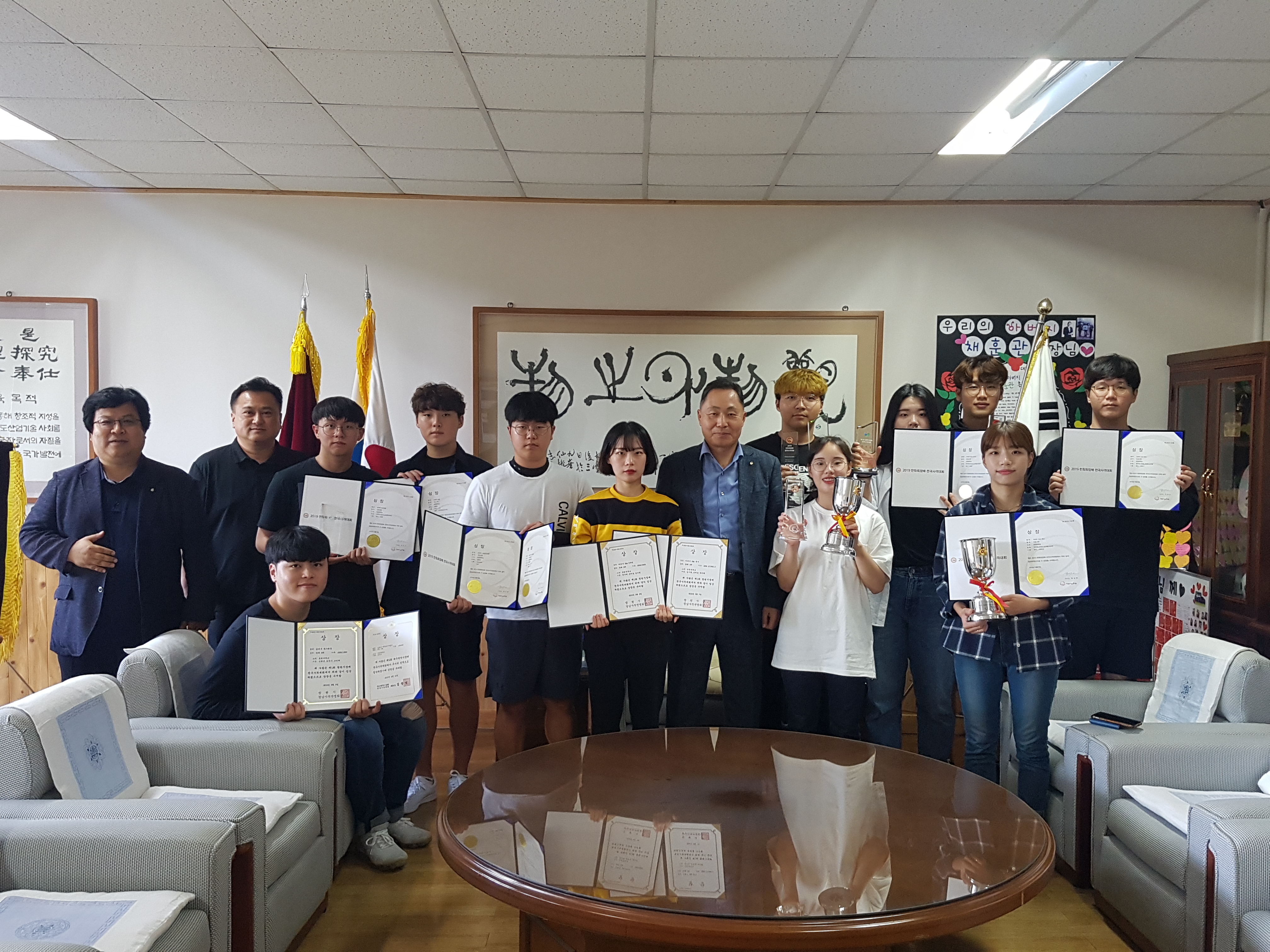 유원대학교 사격부_문화체육장관기 사격대회 수상